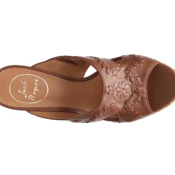 *New* Jack Rogers Wedge Sandals Size 7 - Picture 4 of 8